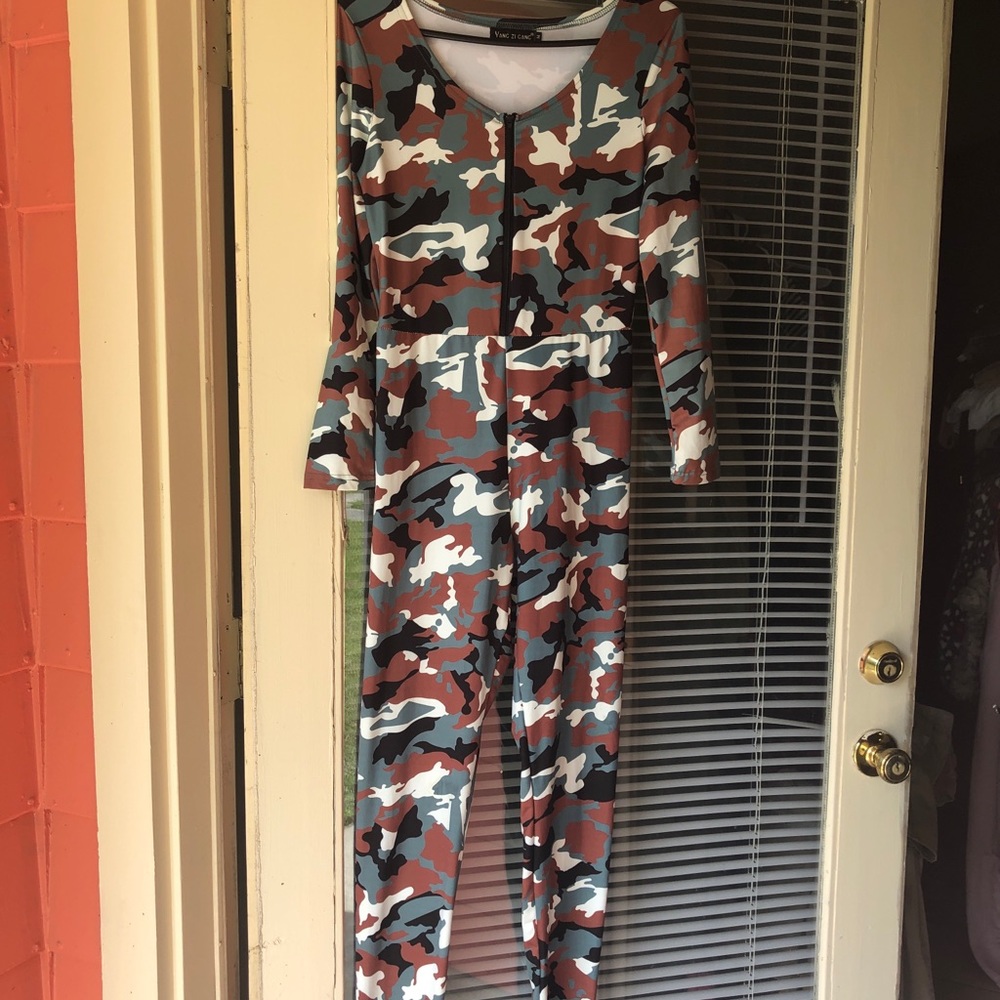 Camo body suit